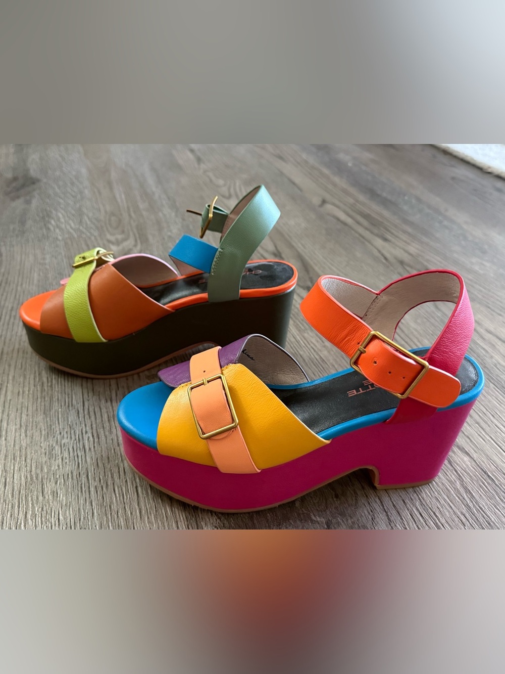 Charlotte Stone Raf Platform Sandal